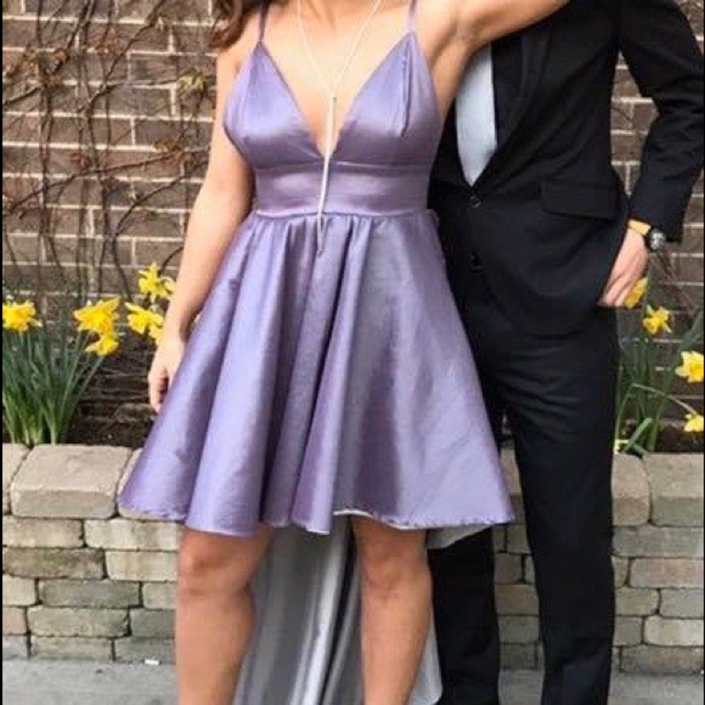 Windsor Lilac High/Low fit and flare
